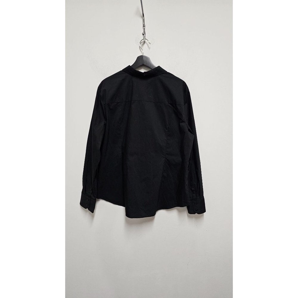 Worthington Womens Long Sleeve Modern Fit Button-Down Shirt Size XXL - Picture 2 of 7